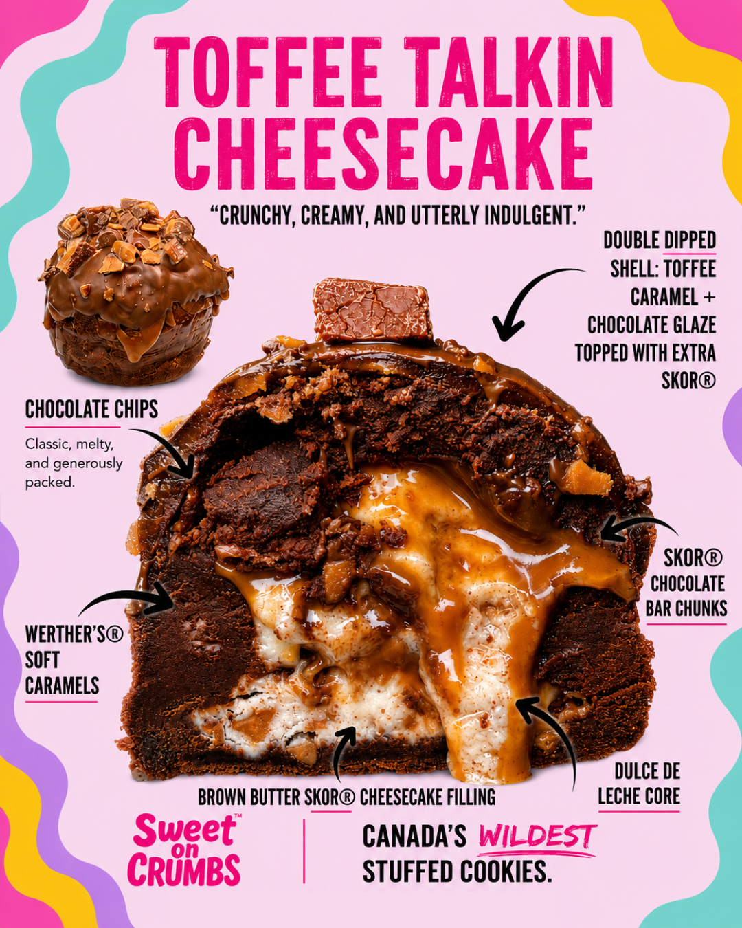 Toffee Talkin Cheesecake